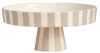 OYOY Toppu Tray – Stilvolle Etagere aus Steingut, 20 x 9 cm in Clay