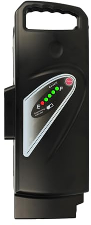 vhbw Batería Compatible con Raleigh Dover DD, 40 Premium, 360, de Luxe Front, de Luxe, 40 Bici eléctrica (13,2 Ah, 25,2 V, Li-Ion) - Negro