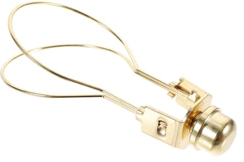 Alipis Clip per Paralume in Metallo Resistente, Adattatore Portalampada a Clip per Paralumi Piccoli, Facile da Installare per Lampade da Tavolo e Decorazione Casa