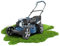 Cecotec Tondeuse à Gazon à Essence Terrenator 3200.46 Total Z. Moteur de 144 CC, 2,4 KW et 3,2 CV, Corps en Acier 46 cm, Changement de Hauteur, système Z-Tech, 4 en 1 avec Mulching, Roues arrière XL