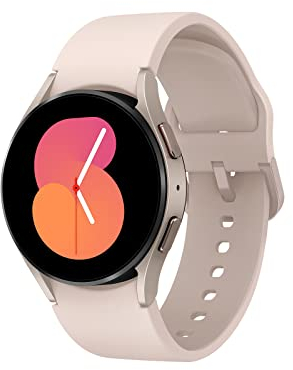 Samsung Galaxy Watch5 Smartwatch, Gesundheitsfunktionen, Fitness Tracker, ausdauernder Akku, LTE, 40 mm, Pink Gold inkl. 36 Monate Herstellergarantie [Exklusiv bei Amazon]
