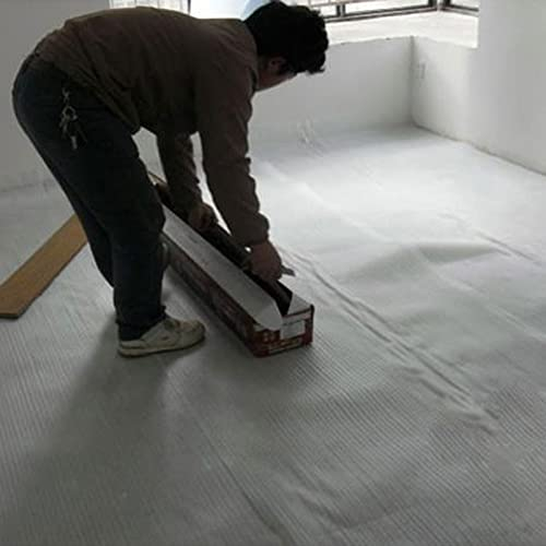 HARICSET Isolamento Anticalpestio Sottopavimento per Laminato Spessore 2mm di Isolamento Acustico da Calpestio Isolamento del Pavimento per Parquet Laminato(Size:1 * 25m)