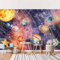 Bilderwelten Fototapete Kinderzimmer 290 x 432 cm Kinder Kindertapete Weltall Universum Planeten Vliestapete Tapete Wanddeko Ideen