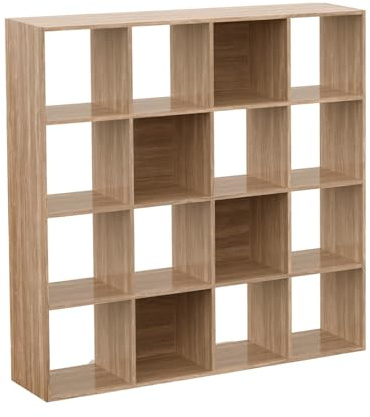 7H SEVEN HOUSE Estantería de 16 Cubos SpaceQub 134x32x134cm 7house