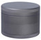 TIRIRS 2.5 Inches 4 Pieces Premium Herb Grinder - Aluminium Large Spice Grinder with Pollen Catcher,Nano Ceramic Coated Spice Mill,Comes with Pollen Scraper and Cleaning Brush,Black.