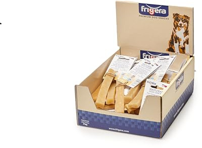 Frigera Yakostpinnar M 1 st. (70–90 g/st.) – hantverksprodukt, hjärtvänlig, rik på högkvalitativa proteiner, perfekt tuggkul för hundar