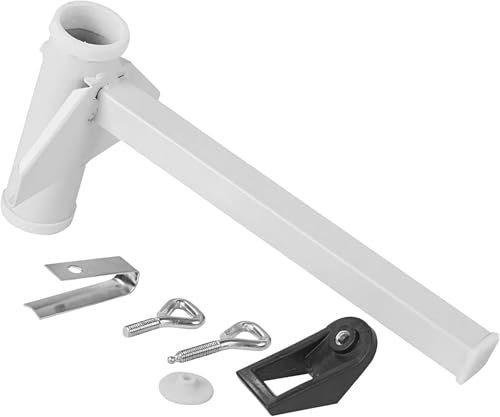 Paraplyhållare for uteplats, Parasollställ for strand, Fästklämma for parasollhållare, 1 st justerbar monteringsklämma for utomhusbashållare, Sidohållare for uteplatsparaply