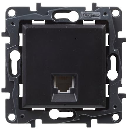 Legrand 398255 - RJ11 Socket for Flush-Mounted Installation Niloé Step Series Anthracite
