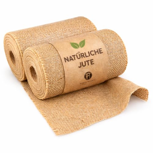 Jute Tischläufer Natur Läufer Juteband Tischband 25cm Breit 30m Läng