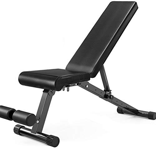 ZYCSKTL Banc à Abdominaux Pliant Haltère Tabouret Chaise de Remise en Forme, Home Banc de Presse Tabouret Sit-up Board, Multi-Fonctionnelle Équipement Muscle Fitness Abdominale