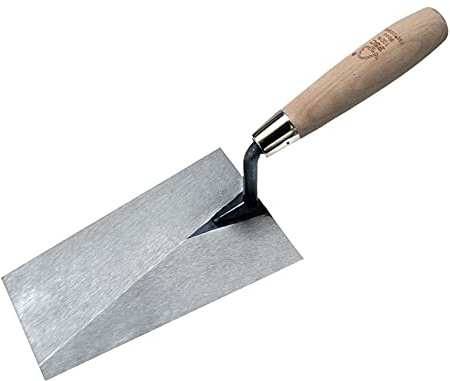 Nespoli N0D1905618 Truelle légère à pointe carrée avec manche en bois Fsc 18 cm