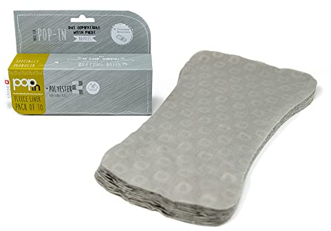 Close Parent Windeleinlagen, umweltfreundlich, biologisch abbaubar, von Geburt bis zum Töpfchen, pflanzliche Materialien, Grau, 2 Rollen