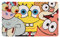 Spongebob Schwammkopf Brettchen– allover Frühstücksbrettchen aus Resopal