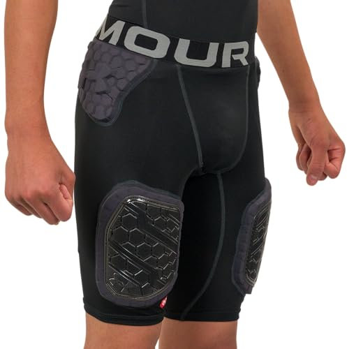 Under Armour Gameday Pro 5-Pad Football Girdle for Youth, Girdle for Football Players