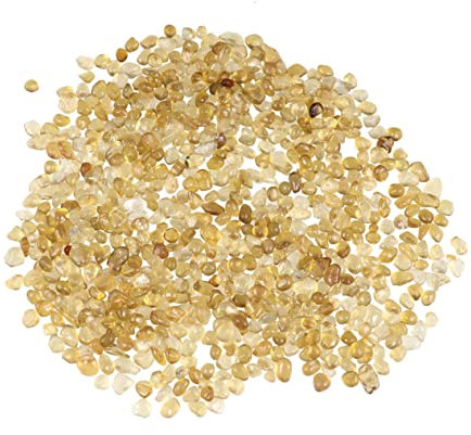 Sosoport 500g Gravier De Verre Coloré Pour Aquarium Ambre Pour Décoration Aquarium Domestique