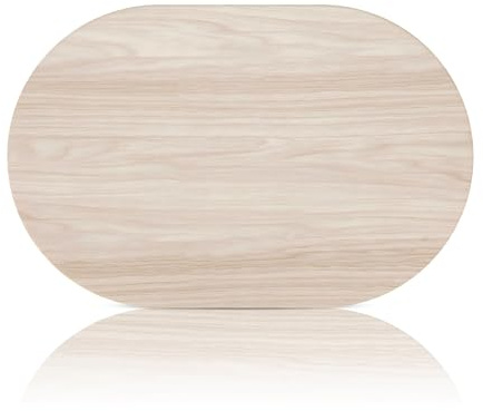 NAVKONY Stone Bath Mat for Bathroom|Diatomaceous Earth Bath Mat|Quick Dry Water Absorbing Bath Stone Mat Large|Non-Slip Bathroom Shower Rug|Easy to Clean (24×16'', Wood Grain, Oval)