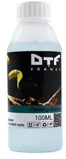 DTF-FRANCE - Solution nettoyante pour imprimante industrielle, Nettoyage de tête d'impression (100 ML)