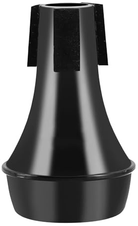 Generic Trumpet Mute Straight Mute for Trumpet Convenient for Beginners Lightweight, Black