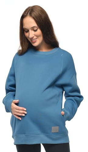MijaCulture Jersey de lactancia 2 en 1 Miley M020 (DE/NL/SE/PL, alfanumérico, XXL, regular, regular, azul petróleo)