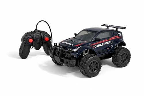 Macchina Telecomandata per Bambini Carabinieri Forze Dell'ordine , Giochi Bambini 4 5 6 7 8 9 Anni, Regalo Bambino 3-12 Ragazzi Regali Giocattoli Compleanno, Auto Radiocomandata 4X4 Giochi Esterno
