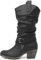 Rocket Dog Womens/Ladies Sidestep Mid-Calf Western Boot (7 UK) (Black)