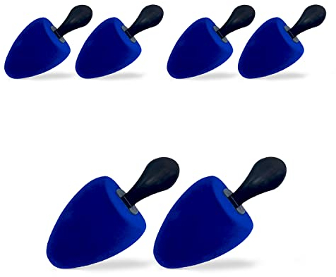 DELFA Samty Schuhspanner Universal Größe 39-42 - Schaumstoff Schuhformer Schuhstrecker - Set zu 3 Paar für Damen Trotteurs