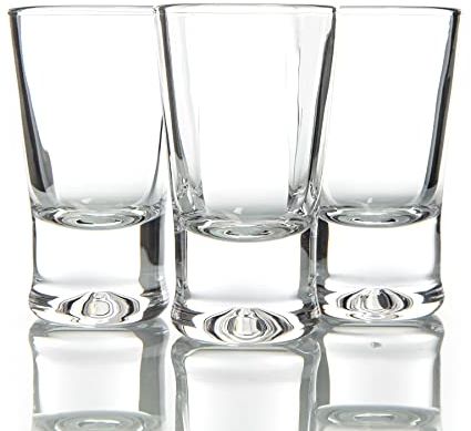 BigDean 48er Set Schnapsgläser 2cl - robuste + hochwertige Shotgläser aus Glas - spülmaschinenfest lebensmittelecht - standfest gegen Umkippen