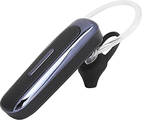 Mono Bluetooth Headset, Wireless Freisprechanlage Bluetooth Ohr mit Mikrofon, In Ear Kabellos Headset, 50 Std Sprechzeit, Unterstützt HD-Anrufe, Intelligente Geräuschunterdrückung, für Büro/Fahren