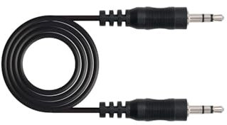 WatioWave Cable de audio estéreo 3.5 mm macho a macho, 1.5 m, para conectar dispositivos de sonido y mejorar la calidad de audio.