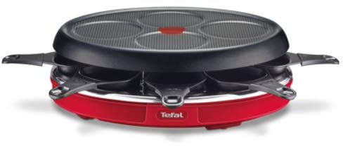 Tefal Raclette Colormania 1050W 8 Personnes RE138512