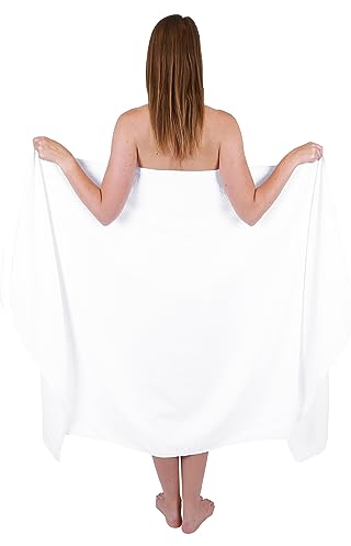Betz Toalla de baño Sauna XXL Dresden 100% algodón Diferentes tamaños Blanco Tamaño 100 cm x 200 cm