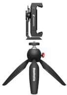 Sennheiser Kit mobile A4V per registrazione mobile, include un mini treppiede Manfrotto PIXI e un morsetto per smartphone con attacco a slitta fredda (509265)