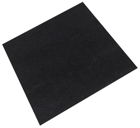 NUOBESTY Tapete Absorbente de Aceite para Garaje y Taller, Estera Plegable de Fibra Negra Altamente Absorbente para Reparación de Coches y Mantenimiento de Motocicletas