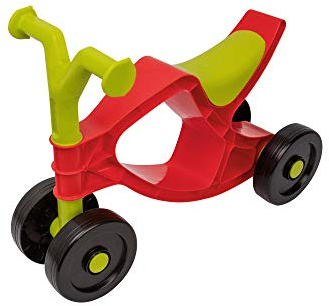 BIG - Flippi - Laufrad in rot und grün, Rutschrad mit bis zu 25kg Tragkraft, handlich und platzsparend, Kleinkinder Fahrrad für Kinder ab 18 Monaten