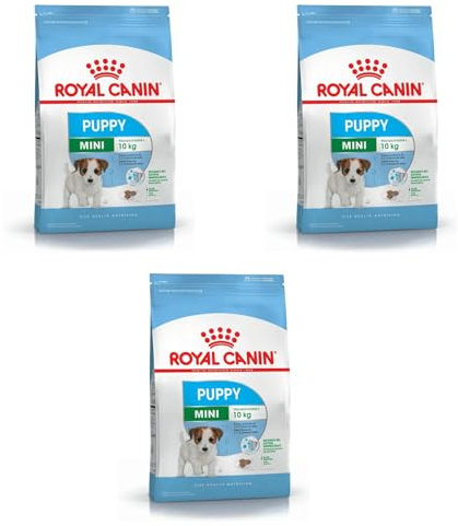 ROYAL CANIN Puppy Mini Welpenfutter | 3er Pack | 3 x 800 g | Trockennahrung für Welpen | Alleinfuttermittel für Hunde | Für kleine Hundewelpen | Bis zum 10. Monat