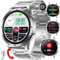 wgzixezn Smartwatch Con Ecg E Pressione Arteriosa Smartwatch Con Chiamate Bluetooth Orologio Uomo Donna Ecg/Lipidi/Acido/Urico/Bmi/Sonno,Orologio Intelligente Pulsante Sos Orologio Fitness