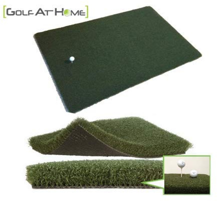 Tapis Tee-Line 120x100cm - Haut de Gamme - Entrainement au Practice de Golf - Golf At Home
