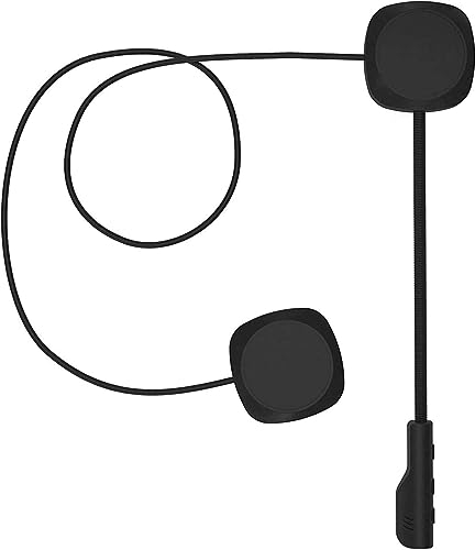 3T6B Cuffie Anti-interferenza per Caschi da Moto per Viva Voce Senza Fili Bluetooth 5.0, Altoparlanti Musicali, Controllo Chiamate Microfono