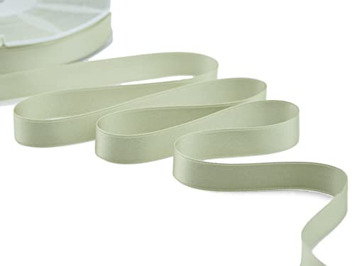 Furlanis - Nastro Doppio Raso, Tessuto Italiano - Salvia, 16 mm x 50 m, A1016_50_15
