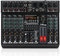 XTUGA LXT6 Table de mixage audio professionnelle à 6 pistes avec 99 effets DSP, égaliseur 7 bandes, bouton d'alimentation fantôme 48V indépendant et sourdine, fonction Bluetooth, DJ, scène/soirée