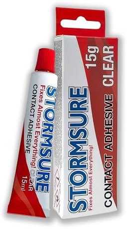 Stormsure Contact Adhesive (15ml) - Fast Curing, Strong Glue for Repairs to Rubber, PVC, Fabric and More