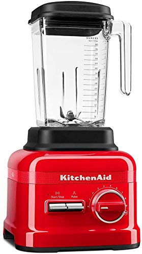 KitchenAid 5KSB6060H Standmixer 2,6 L Tischmixer schwarz, rot