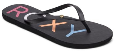 Roxy Sandy, Zapatos de Playa y Piscina para Mujer, Negro (Black Multi Bk5), 37 EU