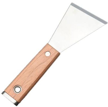 Homoyoyo Espátula Biselada De Acero Profesional Raspador Pulido Herramienta Práctica Para Cortador De Masilla Uso Decoración Del Hogar