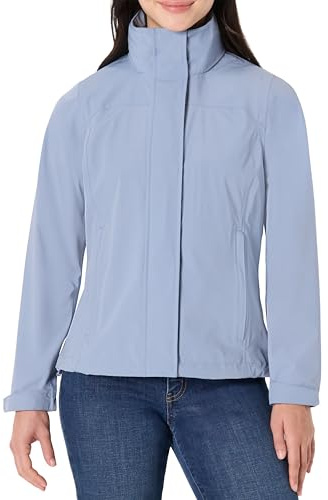 Amazon Essentials Women's Regular-Fit Packable Lightweight Waterproof Rain Coat