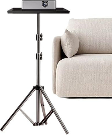 Supporto alto per proiettore, treppiede per laptop, attrezzatura per registrazione musicale resistente, supporto estensibile per DJ da palco, studio, ufficio, film all'aperto