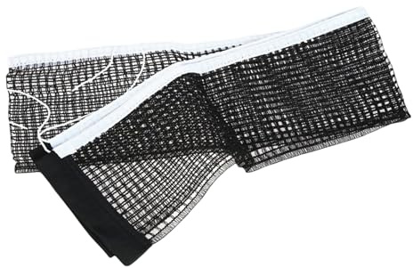 Table Tennis Replacement Net, 175cm Polyester Nylon Cotton Portable Folding String Tension Adjustable Ping Pong Net Equipment Accessories for Indoor Outdoor School Gym Home Fun Activity