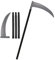 Atosa 34537 Falce Morte PLASTICA PIEGHEVOLE 110 cm
