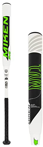 Miken MV-1 13 Maxload Dual Stamp 240 Slow Pitch Softball Bat: MPMV 34 26 oz.
