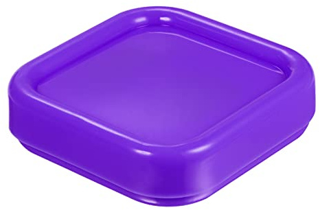 sourcing map Cuscino magnetico per spille, quadrato, in plastica, per cucito, progetti fai da te, colore: viola